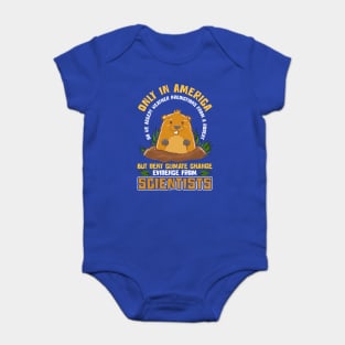 Groundhog Day Climate Change Baby Bodysuit